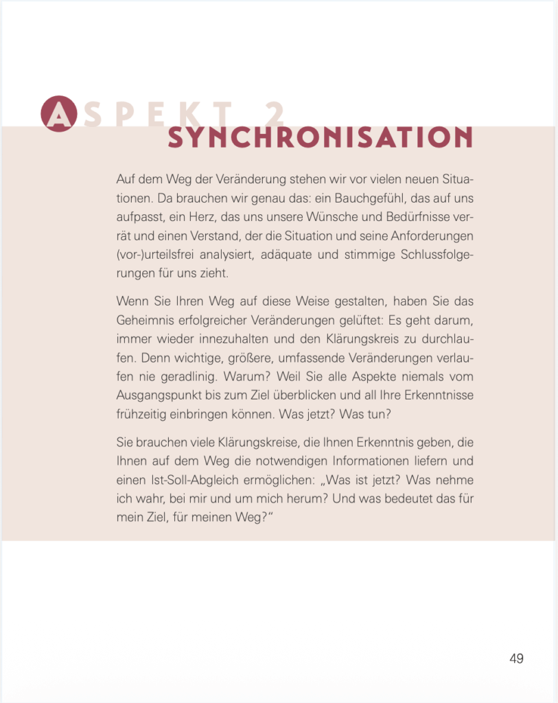 Die Synchronisation von Gefuehlen und Vernunft