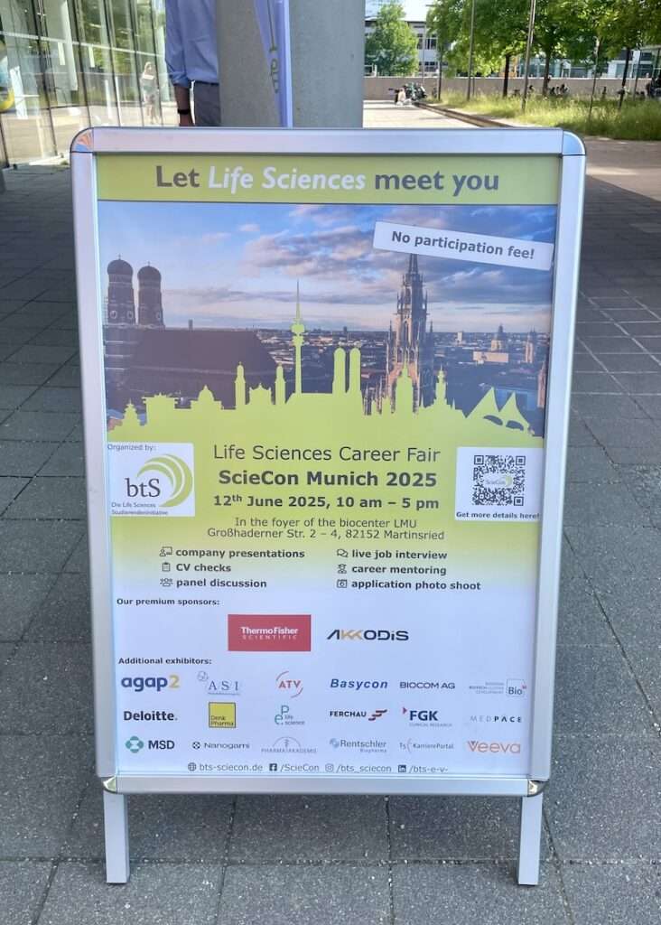 Karrieremesse ScieCon 2025 Muenchen
