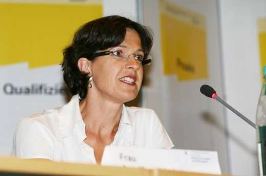 Ann Krombholz Vollversammlung Podium