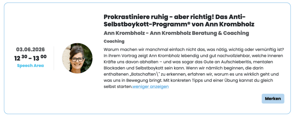 Staufenbiel Absolventenkongress Vortraege